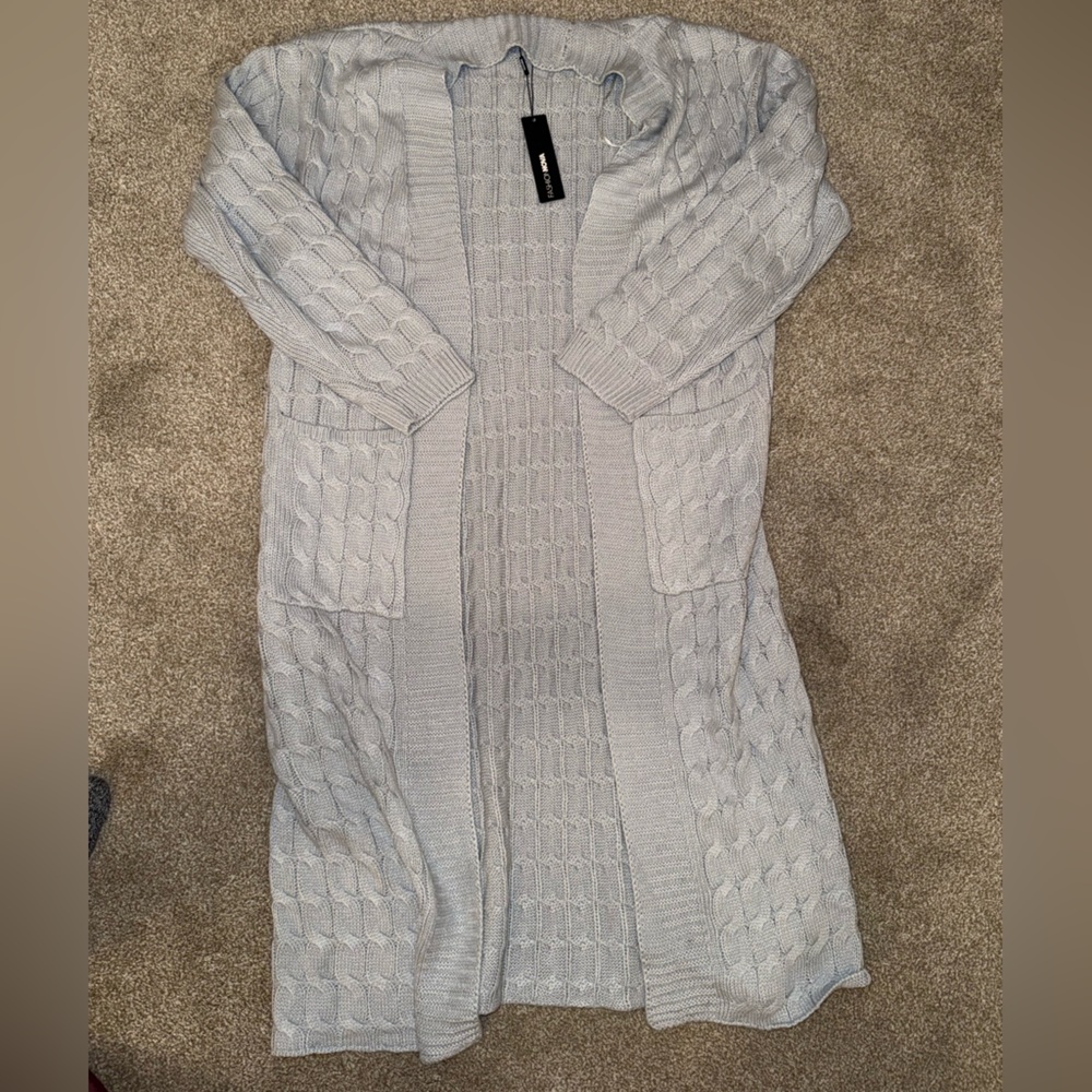 Fashion Nova Every Day Strut Knit Cardigan